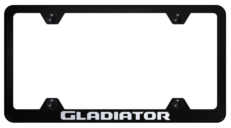 Gladiator Steel Wide Body Frame - Laser Etched Black