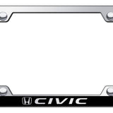 Civic Wide Body ABS Frame - Laser Etched Mirrored