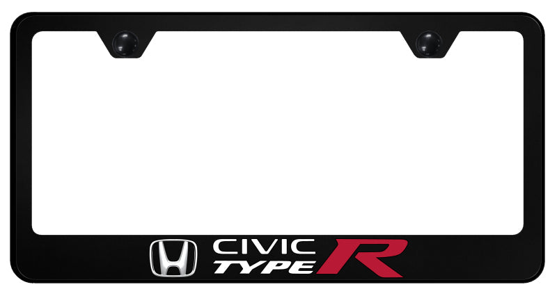 Civic Type R PC Frame - UV Print on Black