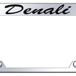 Denali Script Steel Truck Cut-Out Frame - Etched Mirrored