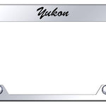 Yukon Script Steel Truck Cut-Out Frame - Etched Mirrored