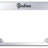 Yukon Script Steel Truck Cut-Out Frame - Etched Mirrored