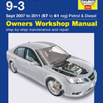 2007 - 2011 Saab 9-3 Repair Manual