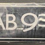 Rare - Saab 9-3X Euro Vanity Plate