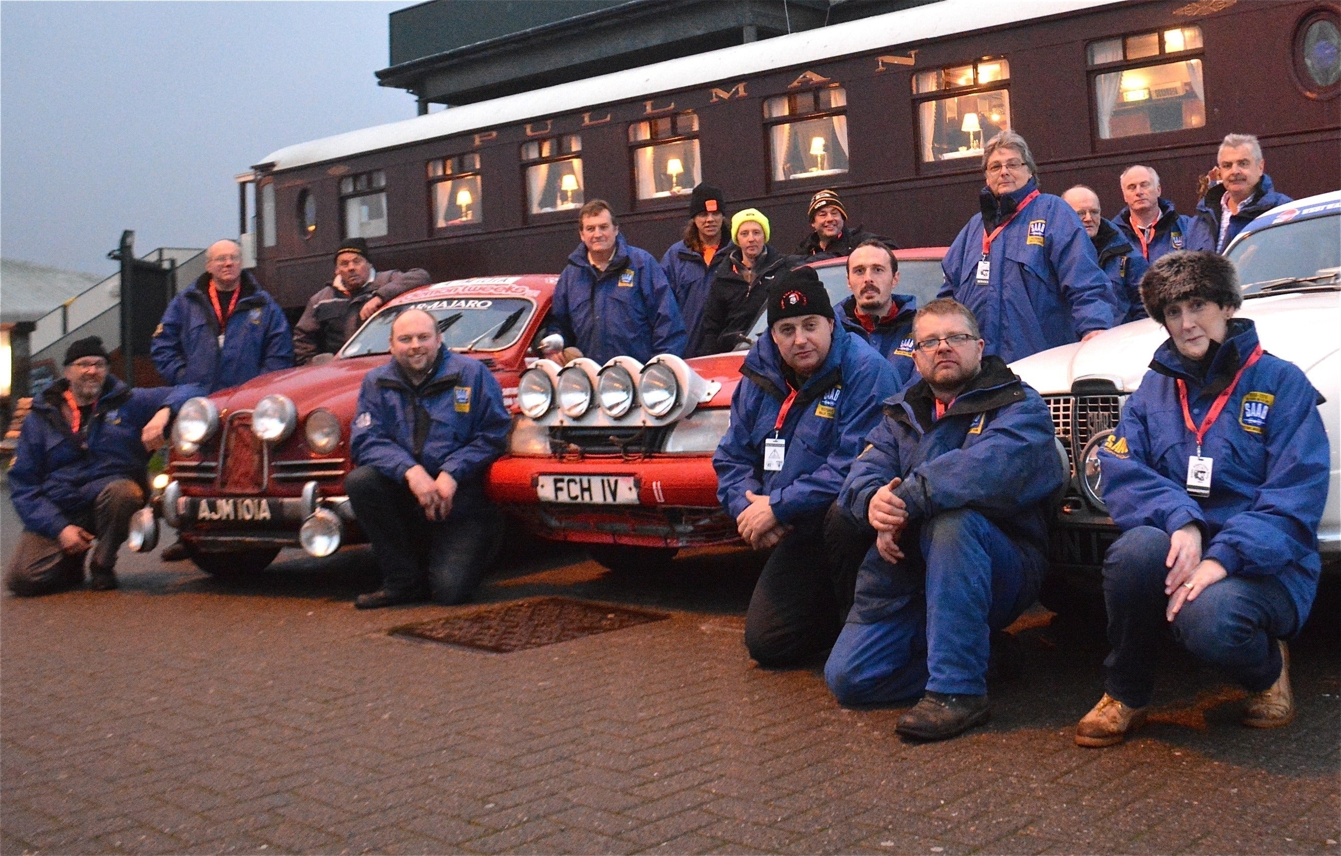 Pre-Order New Historic Saab Rally Team T-shirts