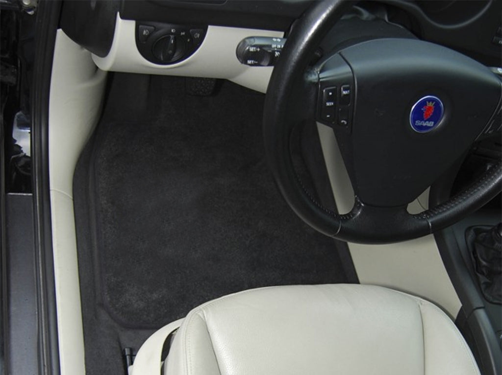 Custom-fit Luxury Saab Floor Mats (from $135.00)
