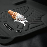 All-Weather Custom-Fit Floor Mats for BMW X5 (G05) 2019-2025 – 5-Passenger – Black – Front & Rear with Non-Slip Backing