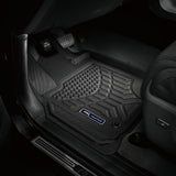 All-Weather Custom-Fit Floor Mats for BMW X5 (G05) 2019-2025 – 5-Passenger – Black – Front & Rear with Non-Slip Backing