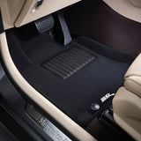 All-Weather Custom-Fit Floor Mats for Lexus Rx350 / Rx330 2004-2009 with Non-Slip Backing - Black - 1st Row 2nd Row