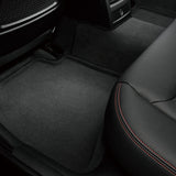 All-Weather Custom-Fit Floor Mats for Toyota / Scion 86 / Fr-S 2013-2020 with Non-Slip Backing - Black - 1st Row 2nd Row