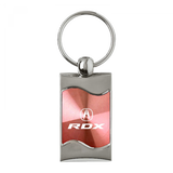 Acura RDX Rectangular Wave Key Fob - Pink