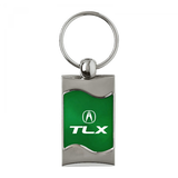 Acura TLX Rectangular Wave Key Fob - Green