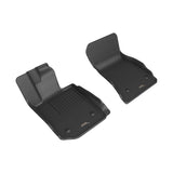 All-Weather Custom-Fit Floor Mats for BMW 2 Series (G42) 2022-2025 with Non-Slip Backing - Black - 1st Row