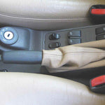 Saab Leather Emergency Brake Boot Color Tan/Beige