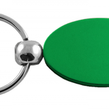 Blank Oval Key Fob - Green