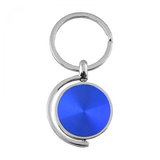 Blank Spinner Key Fob - Blue