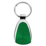 Blank Teardrop Key Fob - Green