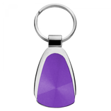 Blank Teardrop Key Fob - Purple