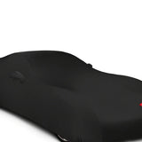 Chevrolet Corvette C2 1963-1967 Indoor Car Cover With C2 Flag Logo