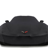 Chevrolet Corvette C5 1997-2004 Indoor Car Cover With C5 Flag Logo