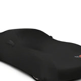 Chevrolet Corvette C6 2005-2013 Indoor Car Cover With C6 Flag Logo