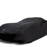 Chevrolet Corvette C7 2014-2019 Indoor Car Cover With C7 Flag Logo
