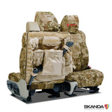 Custom Tactical Seat Cover Ballistic Camo Kryptek
