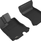 All-Weather Custom-Fit Floor Mats for Ferrari Portofino M 2021-2023 with Non-Slip Backing - Black - 1st Row