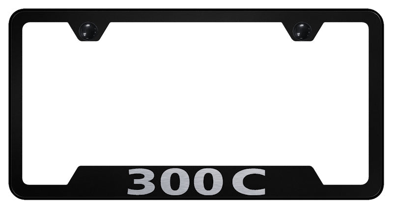 300C Cut-Out Frame - Laser Etched Black