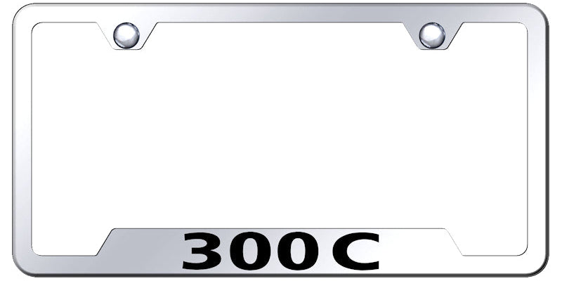 300C Cut-Out Frame - Laser Etched Mirrored