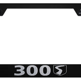 300S Cut-Out Frame - Laser Etched Black