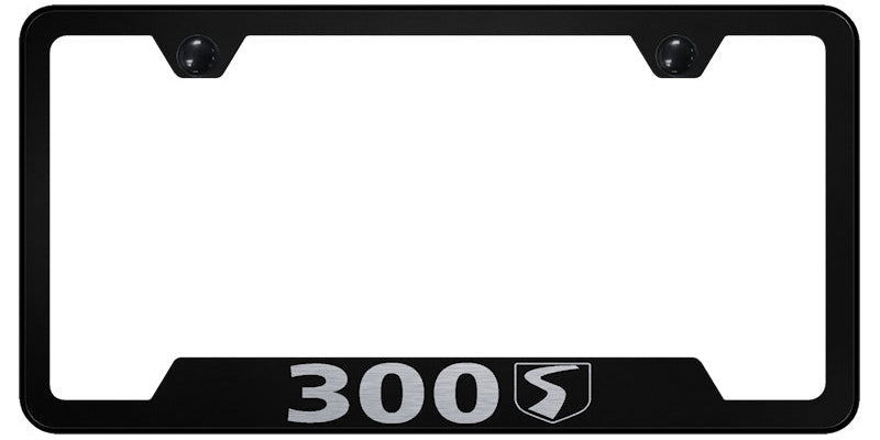 300S Cut-Out Frame - Laser Etched Black