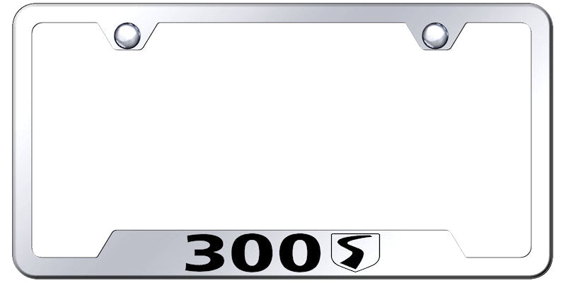 300S Cut-Out Frame - Laser Etched Mirrored