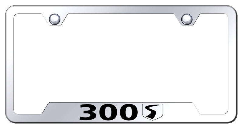 300S Cut-Out Frame - Laser Etched Mirrored