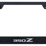 350Z Cut-Out Frame - Laser Etched Rugged Black