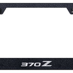 370Z Cut-Out Frame - Laser Etched Rugged Black