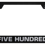 Ford 500 Cut-Out Frame - Laser Etched Black