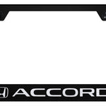 Accord Cut-Out Frame - Laser Etched Black