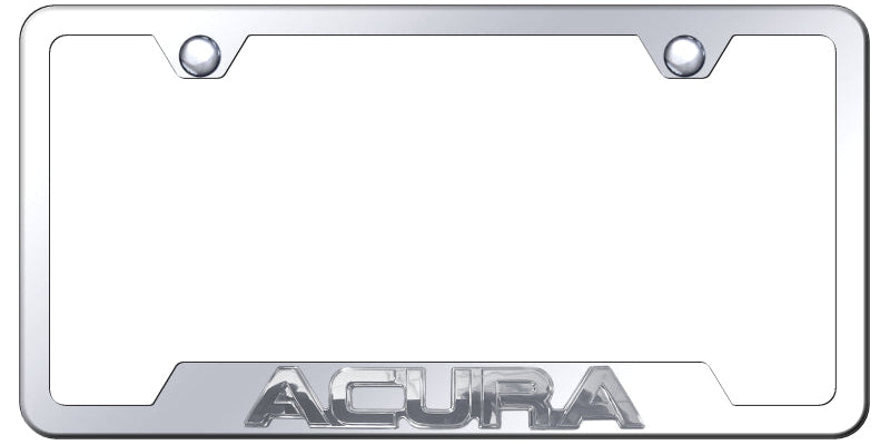 Acura OEM Cut-Out Frame - Chrome on Mirrored