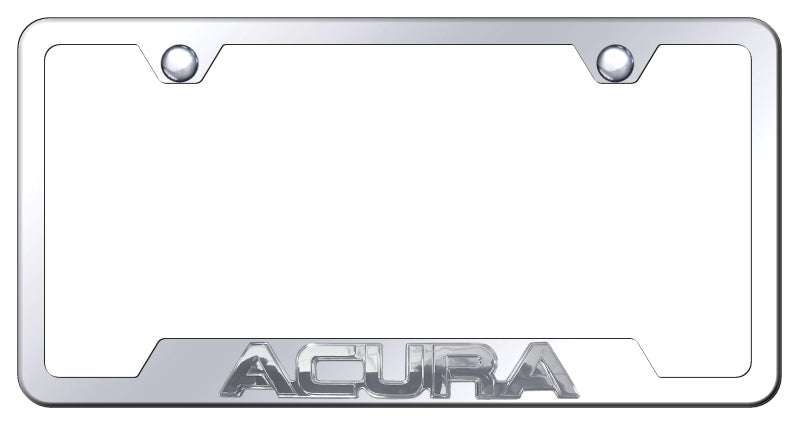 Acura OEM Cut-Out Frame - Chrome on Mirrored