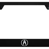 Acura (Logo Only) Cut-Out Frame - Laser Etched Black