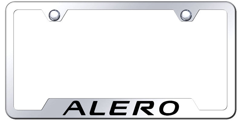 Alero Cut-Out Frame - Laser Etched Mirrored