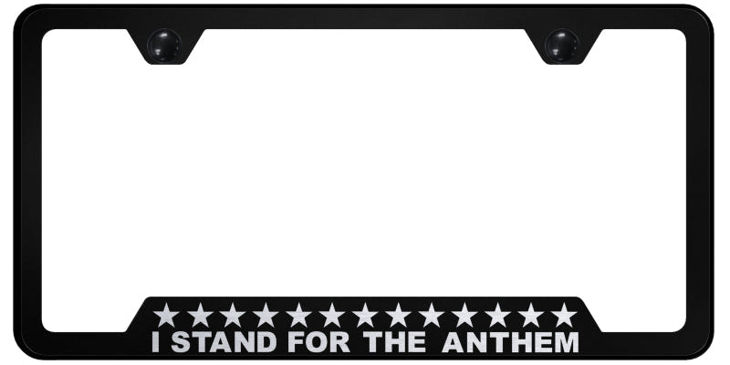 Stand 4 Anthem Cut-Out Frame - Laser Etched Black