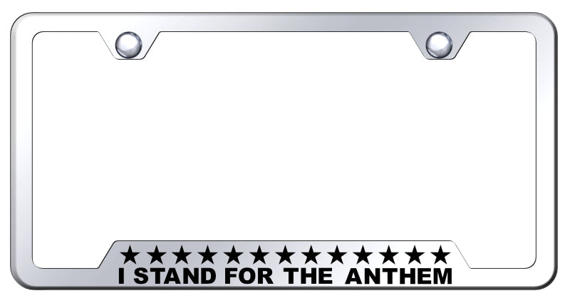 Stand 4 Anthem Cut-Out Frame - Laser Etched Mirrored