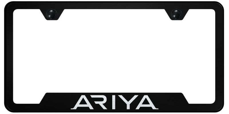 Ariya Cut-Out Frame - Laser Etched Black