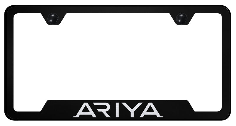 Ariya Cut-Out Frame - Laser Etched Black