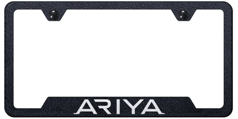 Ariya Cut-Out Frame - Laser Etched Rugged Black