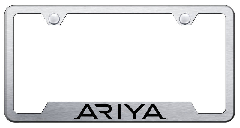 Ariya Cut-Out Frame - Laser Etched Brushed