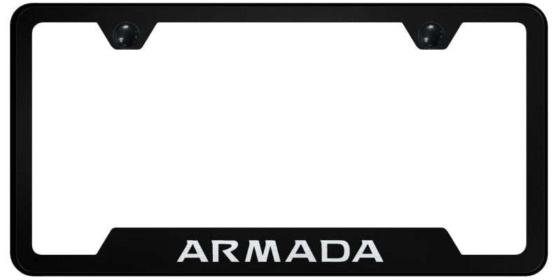 Armada Cut-Out Frame - Laser Etched Black