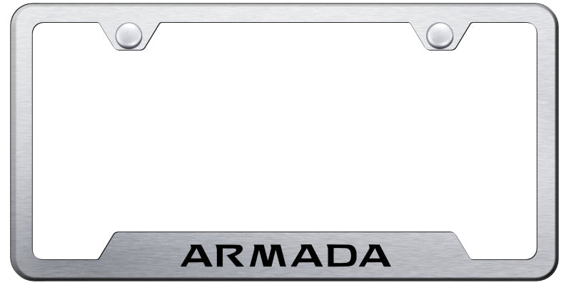 Armada Cut-Out Frame - Laser Etched Brushed